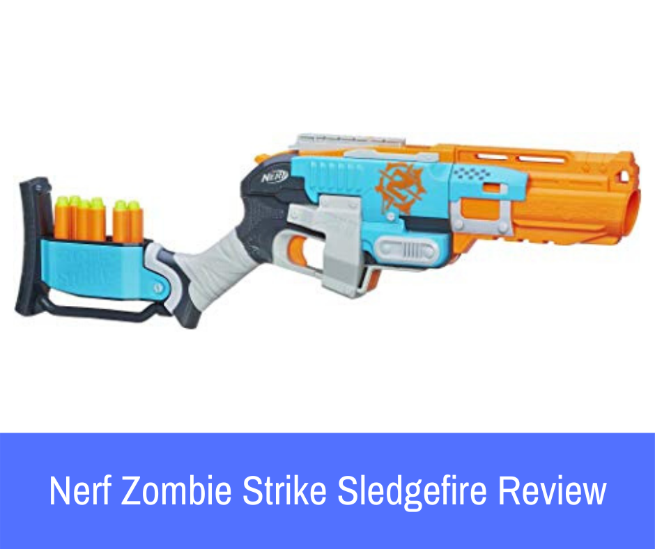 nerf sledgefire zombie strike