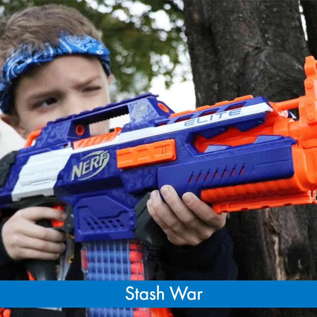 Nerf War Games - How to Play Stash War