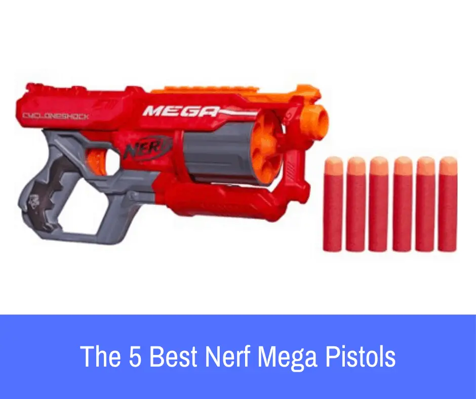 Are you looking for a reliable pistol that won’t let you down in battle? If so, take a look at our list of the 5 best pistols that the Nerf Mega line has to offer!