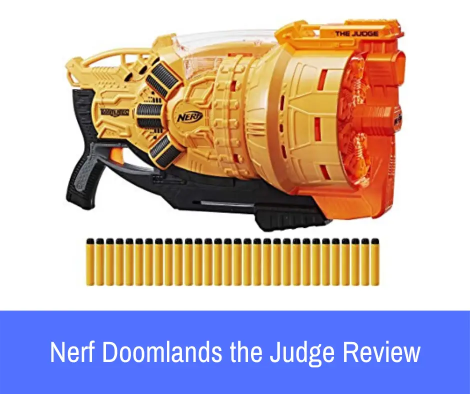 If you’re looking into the Nerf Doomlands, The Judge as your next blaster, continue reading the review below to learn more about this blaster and how it performs.
