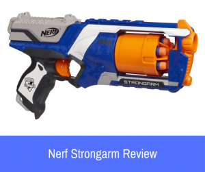 Review: The most common blaster that you see in the hands of new Nerf enthusiasts is the Nerf N-Strike Elite Strongarm blaster. This handgun is an excellent foundational weapon for the original line.