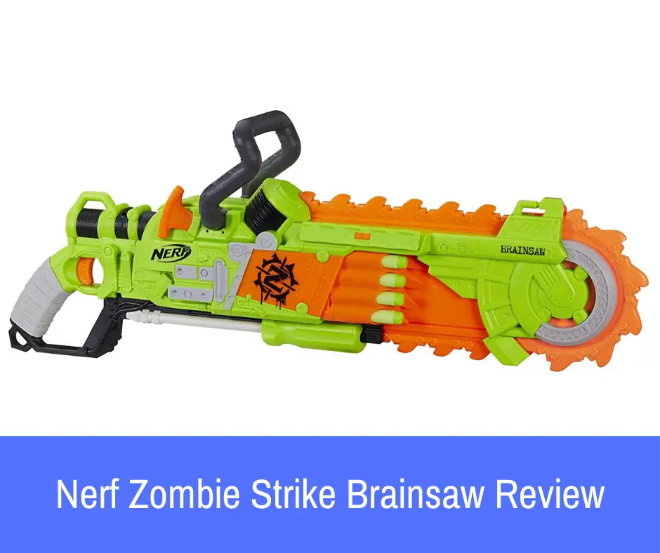 Review: Enter the Nerf Zombie Strike Brainsaw blaster, a truly unique product that breaks the boundaries of what it means to play with Nerf. If the Brainsaw is on your mind, let’s take a look at how well it performs and whether or not it will be a good fit for you!