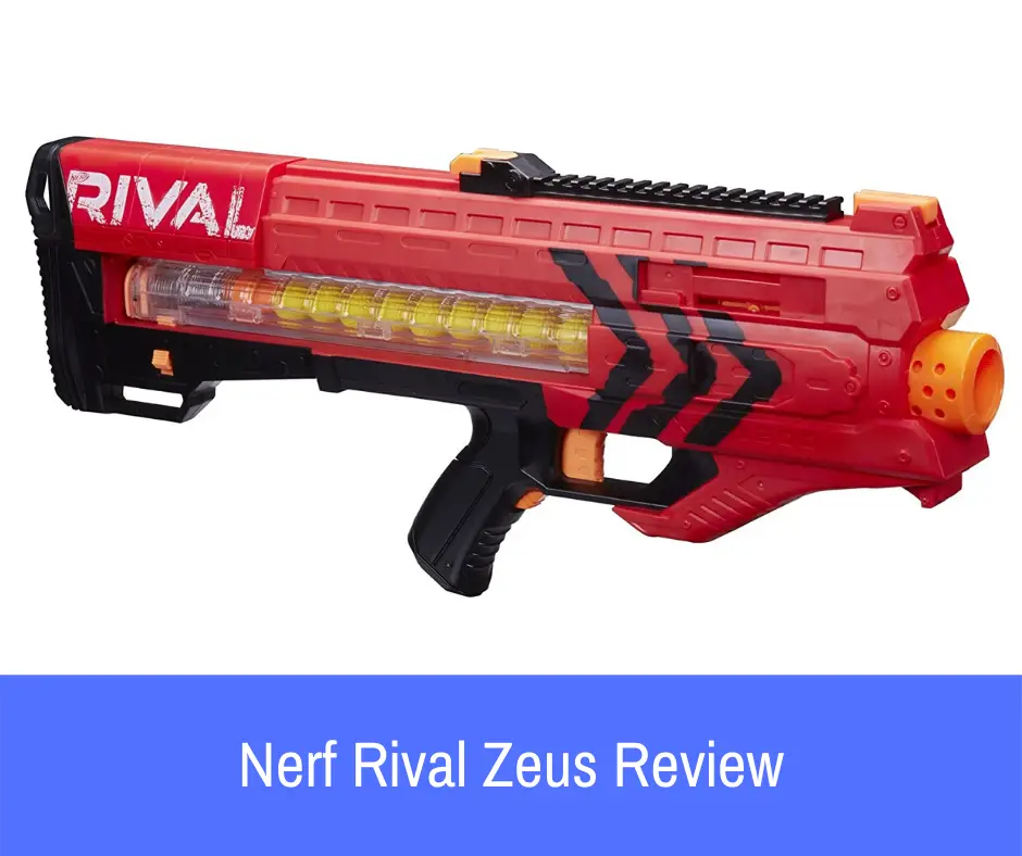 If nerf battling had an OP weapon, this is it. Introducing the Nerf Rival Zeus. Here is our full review of the very exciting and versatile Zeus.