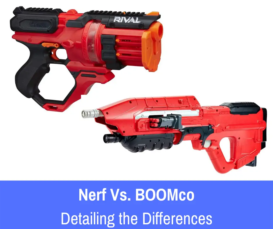 For those who may have come across BOOMco. during their research and are curious to know which one of the brands may be considered the best out of their competitors, let’s compare Nerf vs. BOOMco. to see which line of dart guns comes out on top!