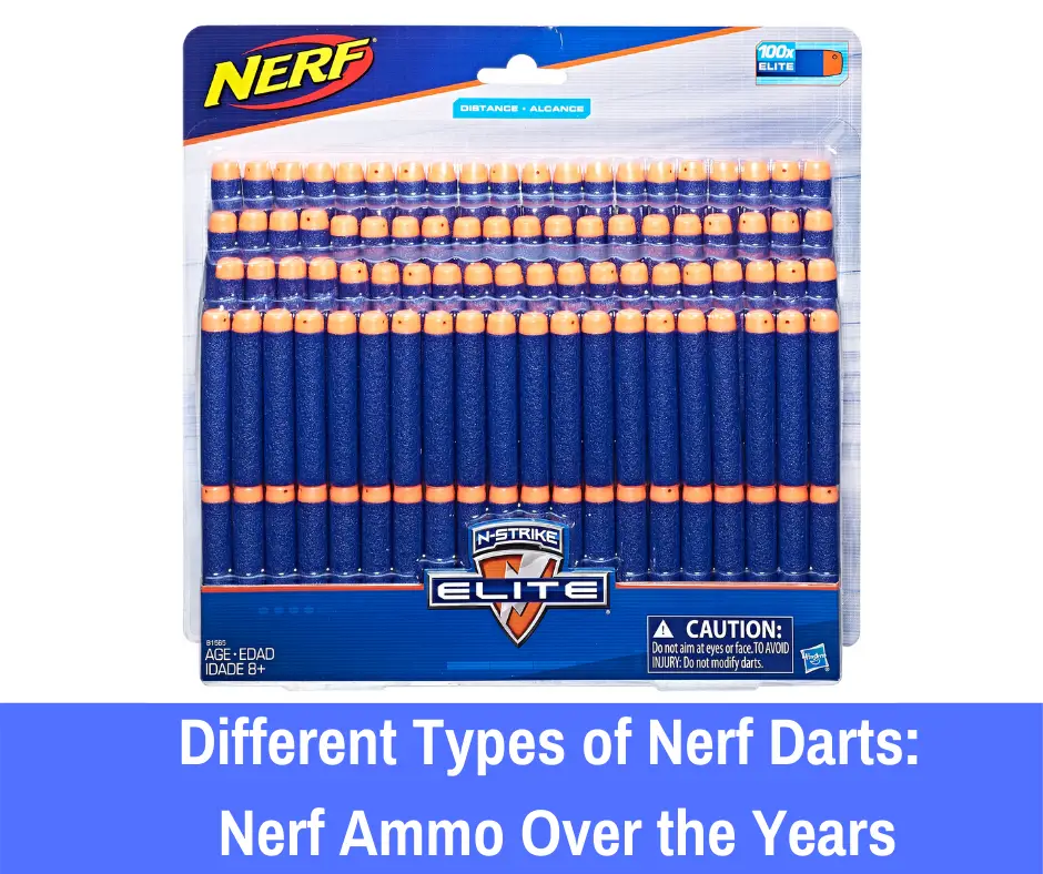 Let's take a walk down memory lane as we analyze the different types of Nerf darts over the years. From the large Mega darts to the new glow-in-the dark...