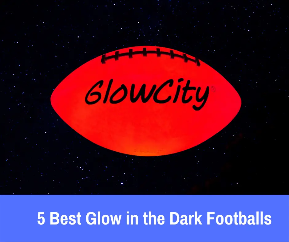 LED  NightBall Glow Dark Automatically Lights Up Football Matrix Design BPA Free 