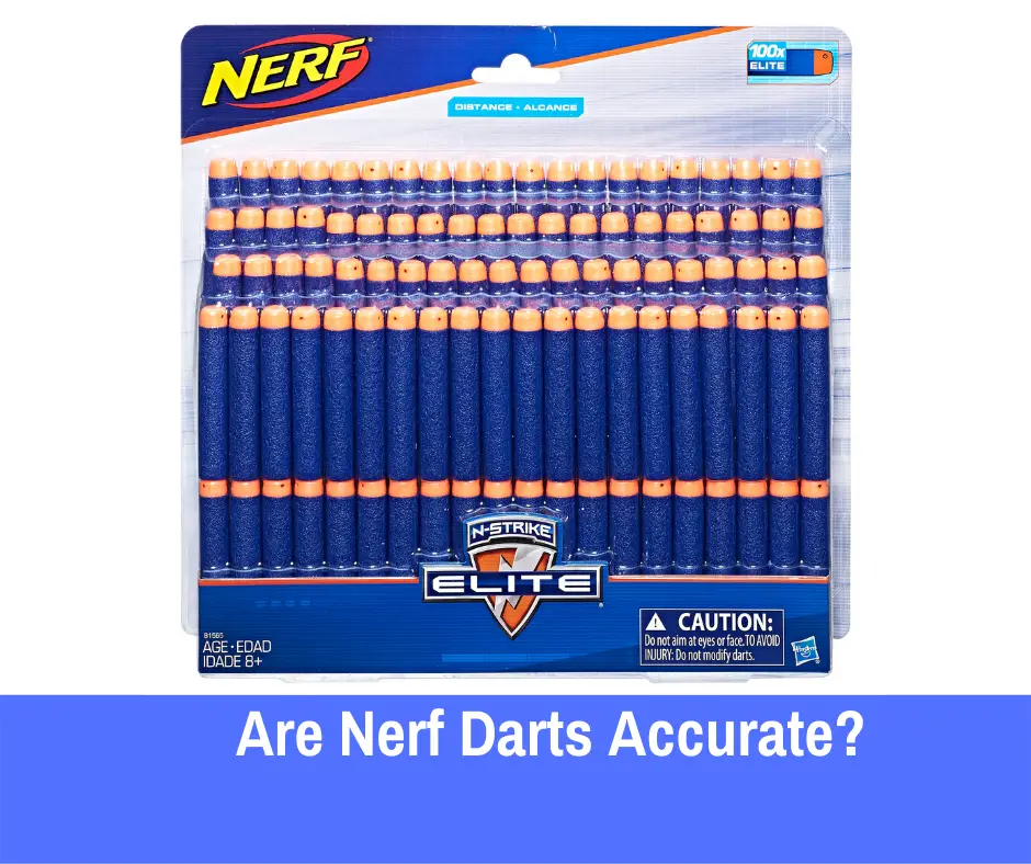 Accuracy of Nerf Blaster & Darts