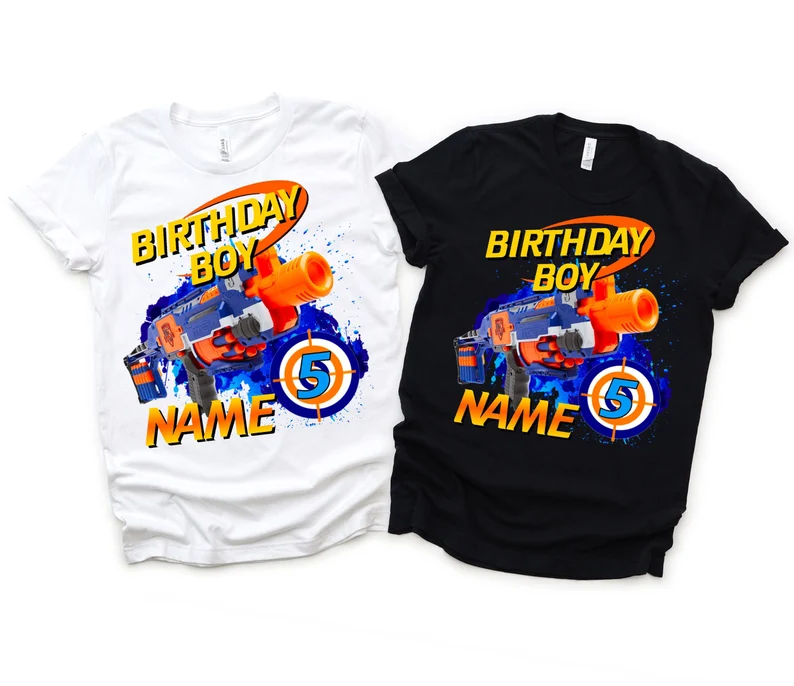 Nerf Birthday T-Shirts