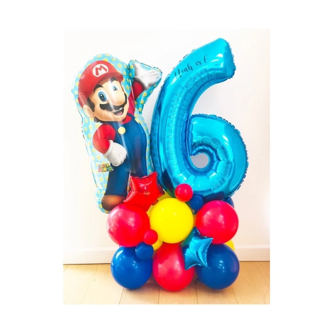 DIY Large Super Mario Balloon Sculpture