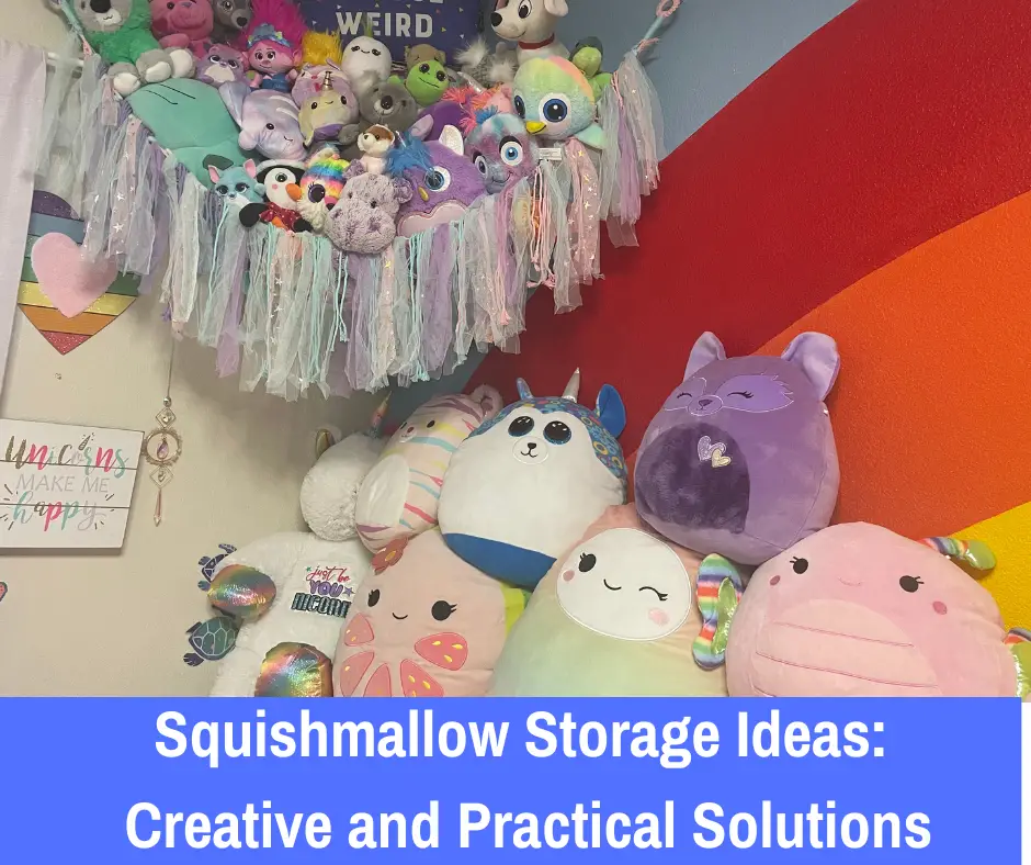 Squishmallows have become a beloved item for many due to their soft, squishy nature and adorable designs. These plush toys come in various sizes and are appealing to both children and adults. Collecting Squishmallows can quickly turn into a hobby, with new designs regularly released, making storage an important consideration for enthusiasts.